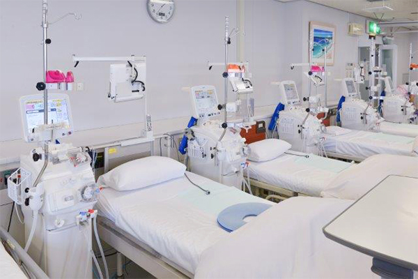 透析は52床をそろえている 3