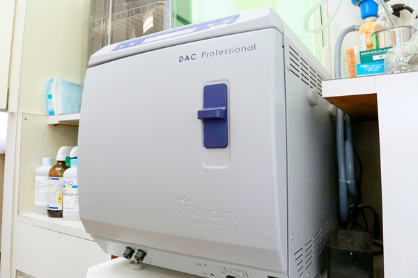 滅菌に対してもヨーロッパ基準クラスBのオートクレーブを導入 5